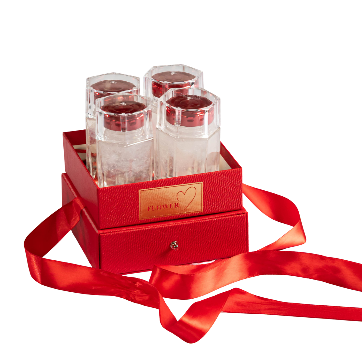 BIRDNEST 4-BOTTLE GIFTBOX 4瓶 - 鲜炖燕窝礼盒 (3g - 80ml each)
