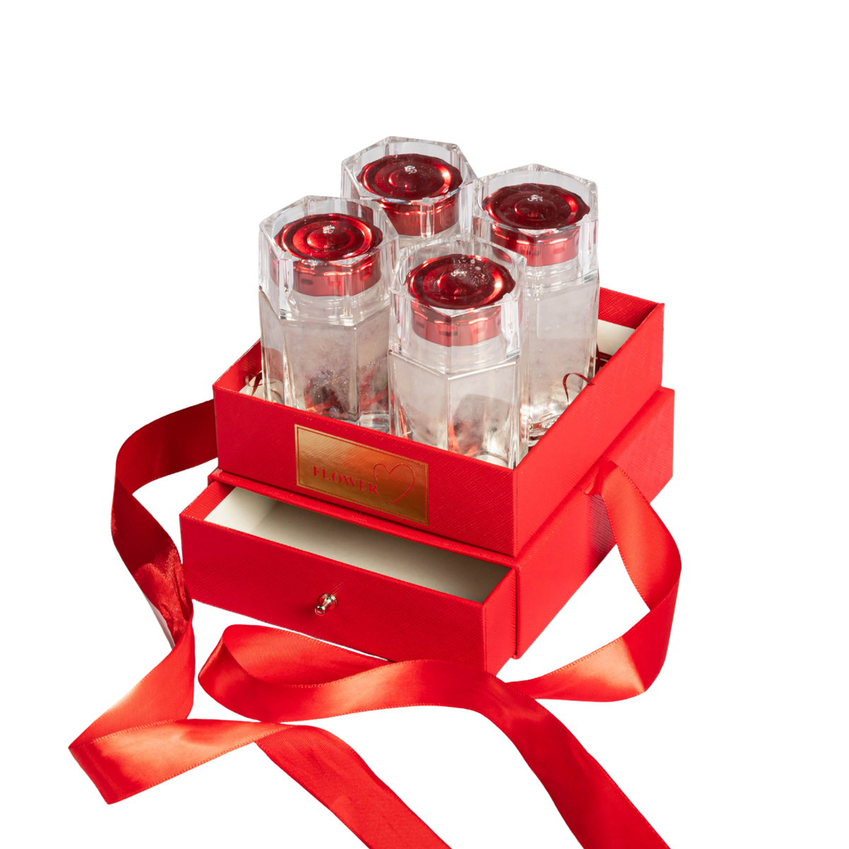 BIRDNEST 4-BOTTLE GIFTBOX 4瓶 - 鲜炖燕窝礼盒 (3g - 80ml each)